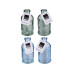 Arti Casa Vase Colored Print 4as 6.3 cm, Assortiert