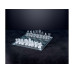 Arti Casa Glasschachspiel Glas 25 x 25 cm Transparent
