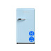 Medion Kühlschrank MD 37800 Blau