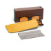 OKKIA Sonnenbrille Giovanni Black Havana, Yellow Lens