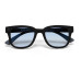 OKKIA Sonnenbrille Giovanni Black, Blue Lens