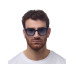 OKKIA Sonnenbrille Giovanni Black, Blue Lens