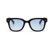 OKKIA Sonnenbrille Giovanni Black, Blue Lens