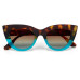 OKKIA Sonnenbrille Claudia Havanna Blue