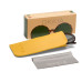 OKKIA Sonnenbrille Monica Classic Havana, Green Lens