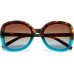 OKKIA Sonnenbrille Anna Havana Blue