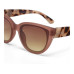 OKKIA Sonnenbrille Silvia Cat-Eye-Sonnenbrille transparent rosa