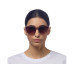 OKKIA Sonnenbrille Silvia Cat-Eye-Sonnenbrille transparent rosa