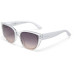 OKKIA Sonnenbrille Silvia Cat-Eye-Sonnenbrille transparent rosa
