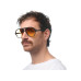 OKKIA Sonnenbrille Alessio Black, Yellow Lens