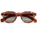 OKKIA Sonnenbrille Milano Sahara Havana, Green Lens