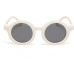 OKKIA Kinder-Sonnenbrille Tondo 3-5 Jahre Whister White