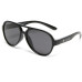 OKKIA Kinder-Sonnenbrille Aviator 6-10 Jahre Black