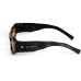 OKKIA Sonnenbrille Seletti Kansas Black, Yellow gradient lens
