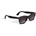 OKKIA Sonnenbrille Seletti Dakota Black, Black gradient lens