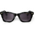 OKKIA Sonnenbrille Seletti Dakota Black, Black gradient lens