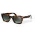 OKKIA Sonnenbrille Seletti Dakota Classic Havanna, Green lens