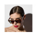 OKKIA Sonnenbrille Seletti Dakota Classic Havanna, Green lens
