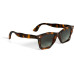 OKKIA Sonnenbrille Seletti Dakota Classic Havanna, Green lens