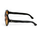 OKKIA Sonnenbrille Seletti Florida Black, Yellow gradient lens