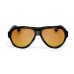 OKKIA Sonnenbrille Seletti Florida Black, Yellow gradient lens