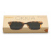 OKKIA Magnet Sonnenbrillenclip Classic Havanna