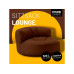 Lumaland Sitzsack-Sofa, 320 l Polyester (PES), Braun