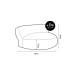 Lumaland Sitzsack-Sofa, 320 l Polyester (PES), Gelb