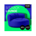 Lumaland Sitzsack-Sofa, 320 l Polyester (PES), Blau Lumaland Sitzsack-Sofa, 320 l Polyester (PES), Blau