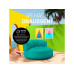 Lumaland Sitzsack-Sofa, 320 l Polyester (PES), Türkis