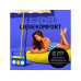 Lumaland Runder Sitzsack 2 in 1, 300 l Polyester (PES), Gelb