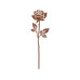 Esschert Design Dekofigur Rose Rost-Optik Stahl 37 cm