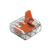WAGO Steckklemme COMPACT 3 x 0.14-4 mm², 12 Stück WAGO Steckklemme COMPACT 3 x 0.14-4 mm², 12 Stück