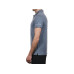Merino & More Kurzarmshirt Polo S, Grau