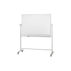 Franken Mobiles Whiteboard mit Drehfunktion 100 cm x 150 cm, Weiss Franken Mobiles Whiteboard mit Drehfunktion 100 cm x 150 cm, Weiss