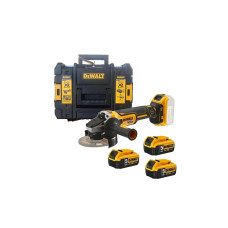 DEWALT Winkelschleifer 18 V DCG405P3 3x 5 Ah Akku DEWALT Winkelschleifer 18 V DCG405P3 3x 5 Ah Akku