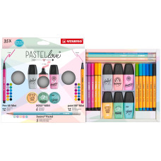 STABILO Mini World Pastellove 35-teilig STABILO Mini World Pastellove 35-teilig