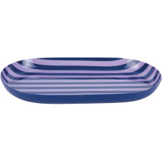 present time Servierplatte Animado Oval Small, Cobalt blue / Soft purple present time Servierplatte Animado Oval Small, Cobalt blue / Soft purple