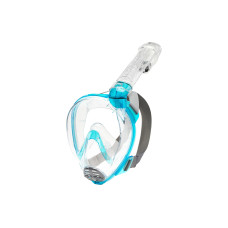 CRESSI Baron Junior, clear/aquamarine, XS