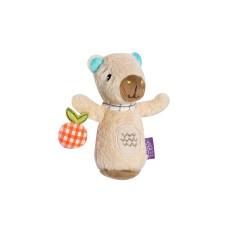 fehn Mini-Rassel Capybara Plüsch /Velours, Beige / Braun fehn Mini-Rassel Capybara Plüsch /Velours, Beige / Braun
