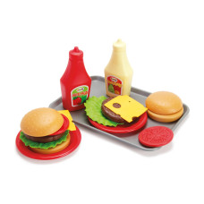 dantoy Classic Burger-Spielset auf Tablett dantoy Classic Burger-Spielset auf Tablett