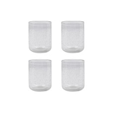House Doctor Trinkglas Rich 400 ml, 4 Stück, Transparent