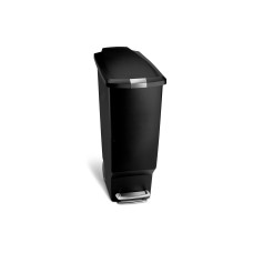 Simplehuman Treteimer Slim Step Can 40 l Schwarz Simplehuman Treteimer Slim Step Can 40 l Schwarz