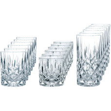 Nachtmann Longdrinkglas Noblesse 395 ml, 18-tlg., Transparent Nachtmann Longdrinkglas Noblesse 395 ml, 18-tlg., Transparent
