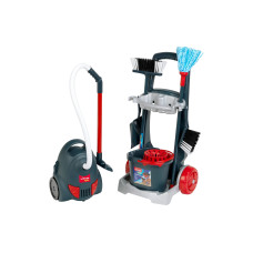 Klein-Toys Vileda Staubsauger mit Putzwagen, 7-tlg.