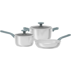 BergHOFF Kochtopf-Set Leo Bolt Ocean 5-tlg. 18 cm/20 cm/24 cm BergHOFF Kochtopf-Set Leo Bolt Ocean 5-tlg. 18 cm/20 cm/24 cm