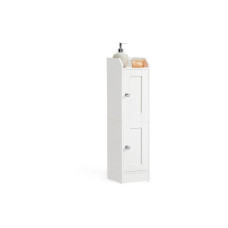 VASAGLE Kommode Landhausstil 20 x 80 cm, Weiss VASAGLE Kommode Landhausstil 20 x 80 cm, Weiss