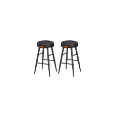 VASAGLE Barhocker, 2er-Set 49.5 x 63 cm, Schwarz VASAGLE Barhocker, 2er-Set 49.5 x 63 cm, Schwarz