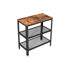 VASAGLE Beistelltisch 30 x 60 cm, Braun VASAGLE Beistelltisch 30 x 60 cm, Braun