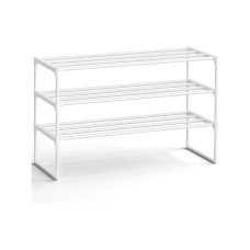 Songmics Schuhregal aus Metall 30 x 54 cm, Weiss Songmics Schuhregal aus Metall 30 x 54 cm, Weiss